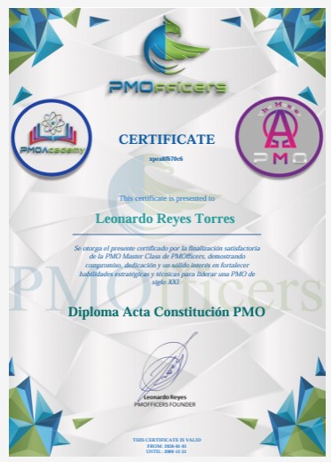 ACTA DE CONSTITUCIÓN PMO - Imagen 12