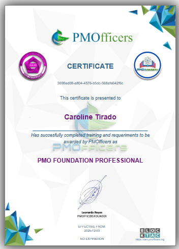 pmo-fo caroline diploma