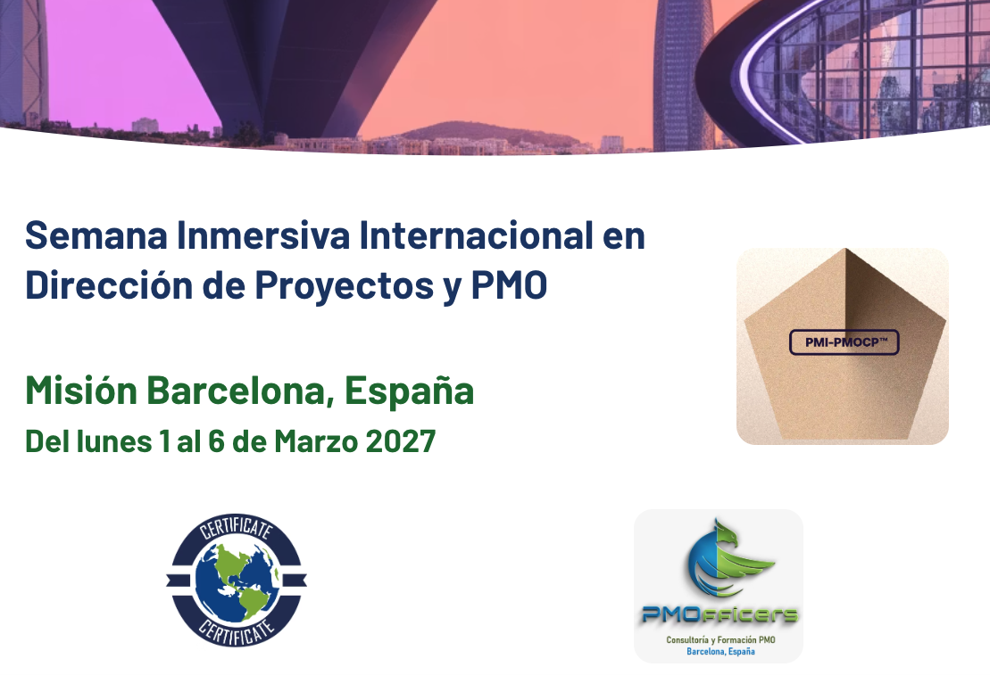 PMI-PMOCP - Misión Empresarial Barcelona